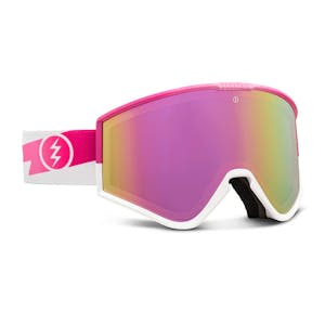 Electric Kleveland Small Snowboard Goggle 2022 - Pink Volt / Pink Chrome + Spare Lens