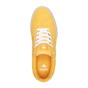 Emerica Low Vulc Skate Shoe - Yellow/White
