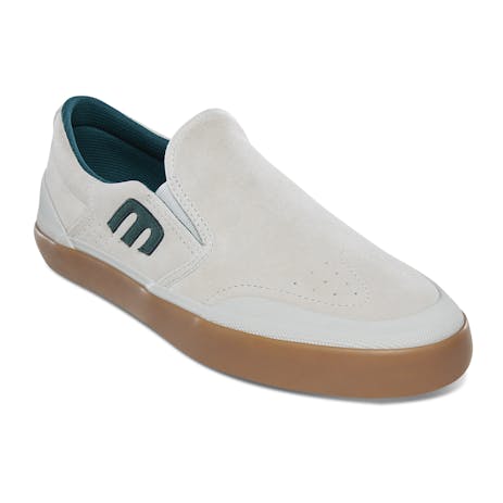 etnies Marana Slip XLT Skate Shoe - White/Green/Gum