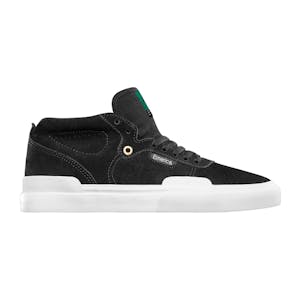 Emerica Pillar Skate Shoe - Black/White/Gold