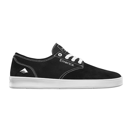 Emerica Romero Laced Skate Shoe - Black/White/Black