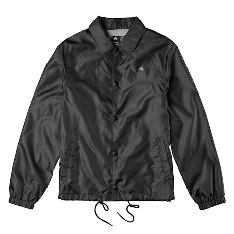 Emerica Sketch Snake Coaches Jacket — Black/Dark Grey
