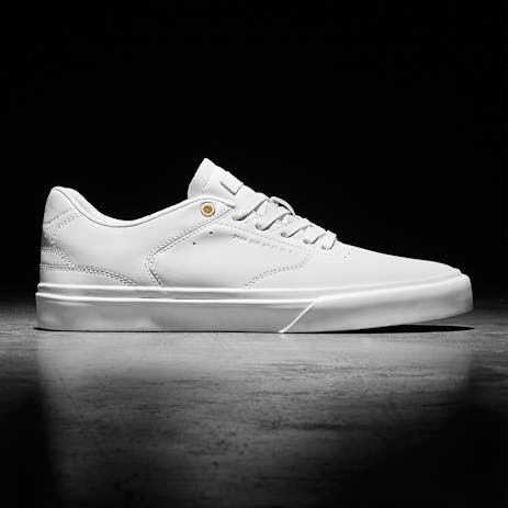 Emerica Reynolds LV Reserve Skateboard Shoe - White/White