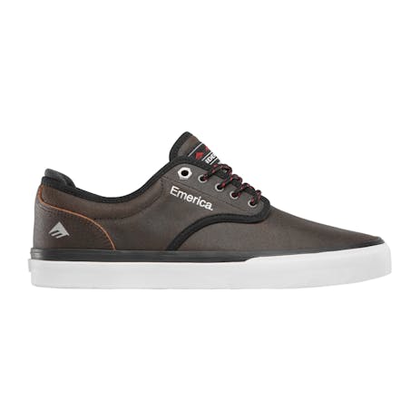 Emerica x Indy Wino G6 Skate Shoe - Brown/Black