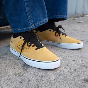 Emerica Reynolds Low Vulc Skate Shoe - Yellow