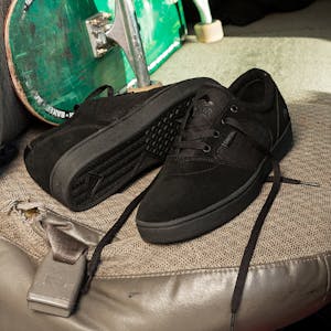 Emerica x Baker Figgy Dose Skate Shoe - Black/Black