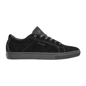 Emerica Americana Skate Shoe - Black/Black/Gum