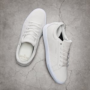 Emerica Americana Skate Shoe - White/White