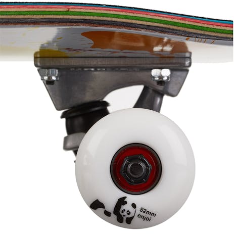 Enjoi Splatter Panda Spectrum 7.75” Complete Skateboard - White