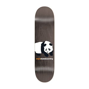 Enjoi Peekaboo Panda 8.0” Skateboard Deck - Grey
