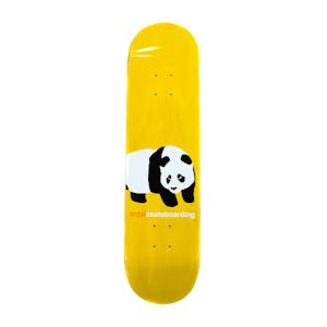 Enjoi Peekaboo Panda 8.0” Skateboard Deck - Yellow