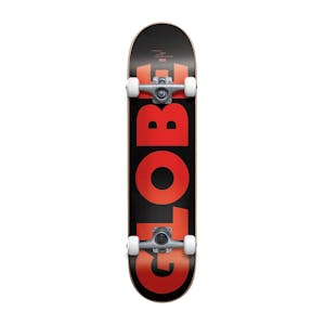 Globe G0 Fubar 7.75” Complete Skateboard - Black/Red