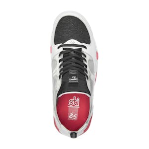 Es Silo Skate Shoe - White/Black/Red
