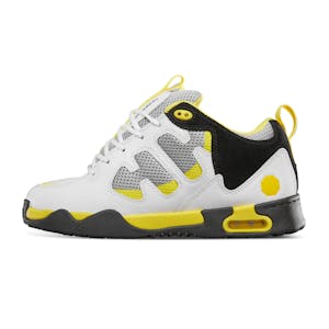 Es Tribo x Vireo x Chomp on Kicks Skate Shoe - White/Black/Yellow