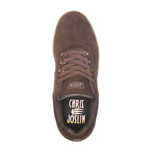etnies Joslin Pro Skate Shoe - Brown/Gum/Brown