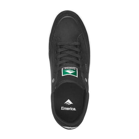 Emerica Gamma Skate Shoe - Black/White/Gum