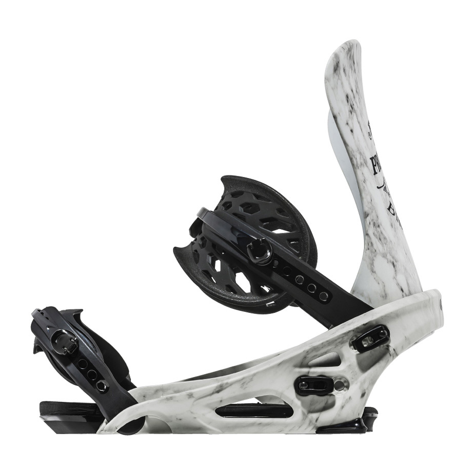 Flux TEAM Snowboard Bindings - Marble | BOARDWORLD Store