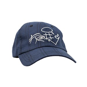 Frog Plaid G Hat - Navy