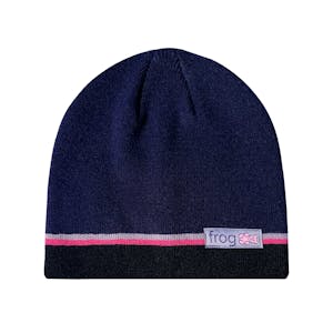 Frog Teddy Beanie - Navy