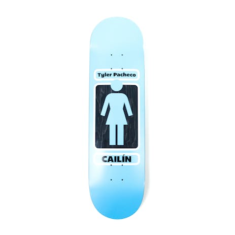 Girl Pacheco 93 Til 8.38” Skateboard Deck - Baby Blue