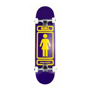 Girl Malto 93 Til 7.8” Complete Skateboard - Purple/Gold