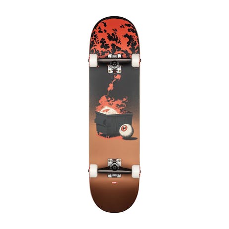 Globe On The Brink 8.25” Complete Skateboard - Dumpster Fire