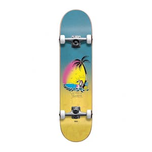 Globe Victims of Paradise 6.5” Youth Complete Skateboard - Blue Fade Dye