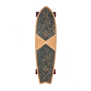 Globe Chromantic 33” Cruiser Skateboard - Teak/Floral Couch