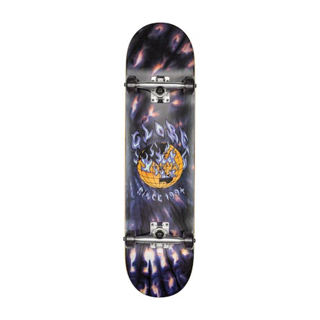 Globe G1 Ablaze 8.0” Complete Skateboard - Black Dye