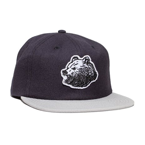 Grizzly Keystone Strapback Hat - Black