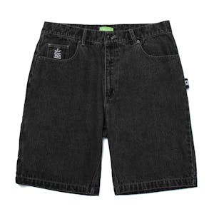 HUF Workman Denim Shorts - Black Denim