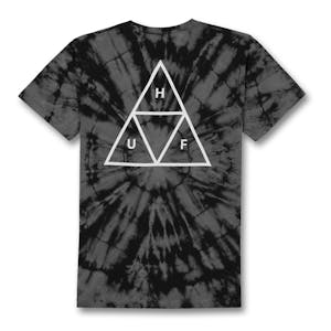 HUF Washed Triple Triangle T-Shirt - Black
