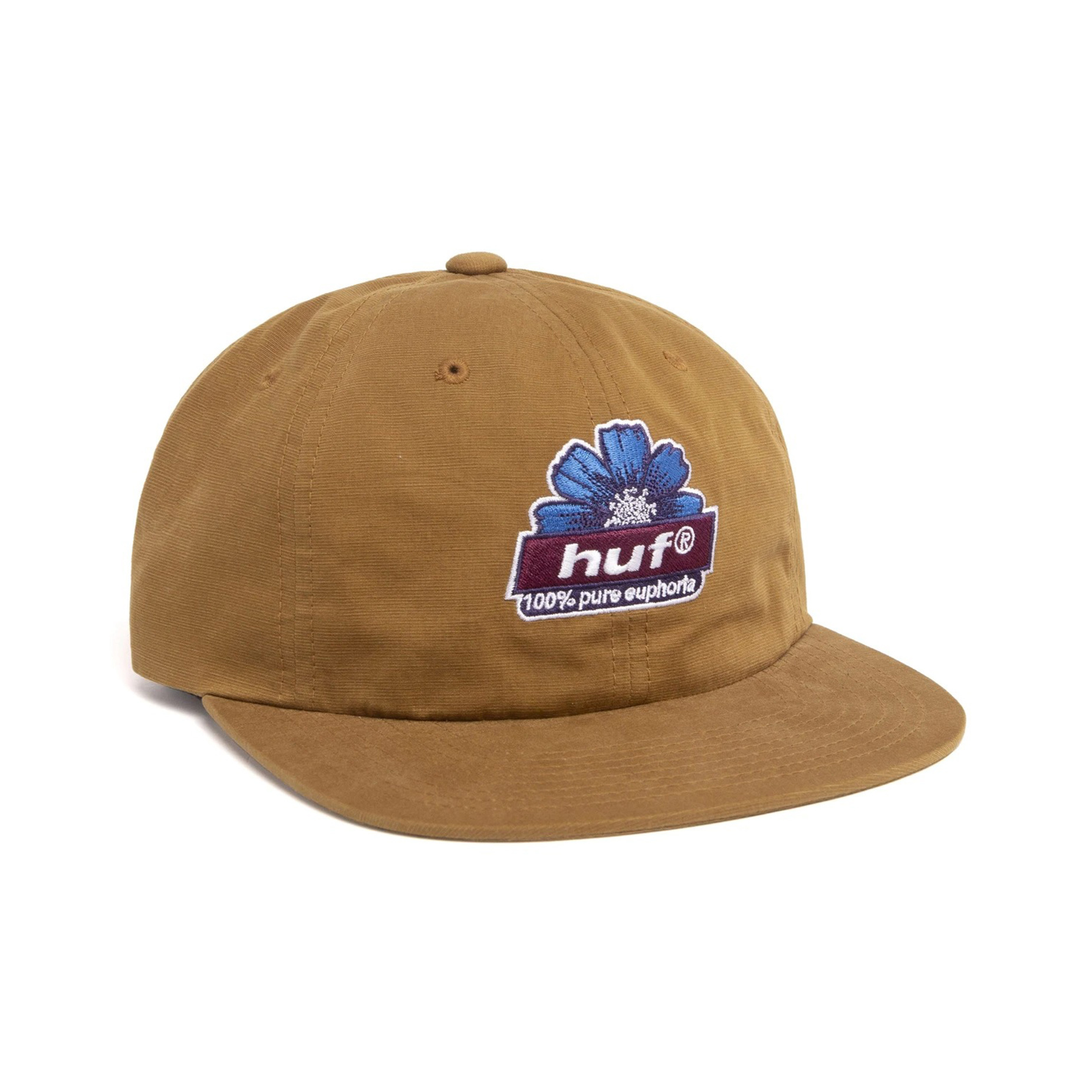 HUF 100 Pure 6Panel Hat Toffee BOARDWORLD Store