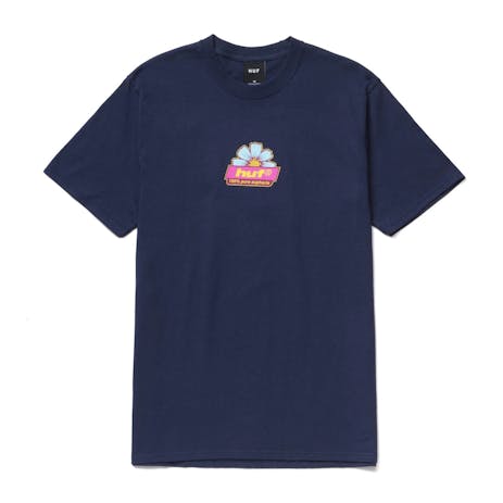 HUF 100% Pure T-Shirt - Navy