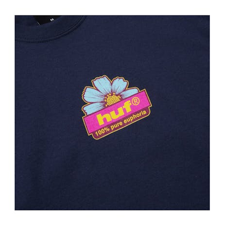 HUF 100% Pure T-Shirt - Navy