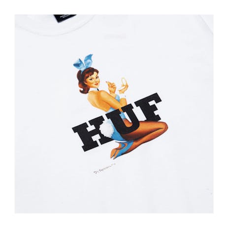 HUF x Playboy Bunny Logo T-Shirt - White