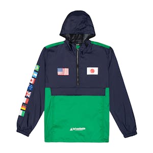 HUF Flags Anorak Jacket - French Navy