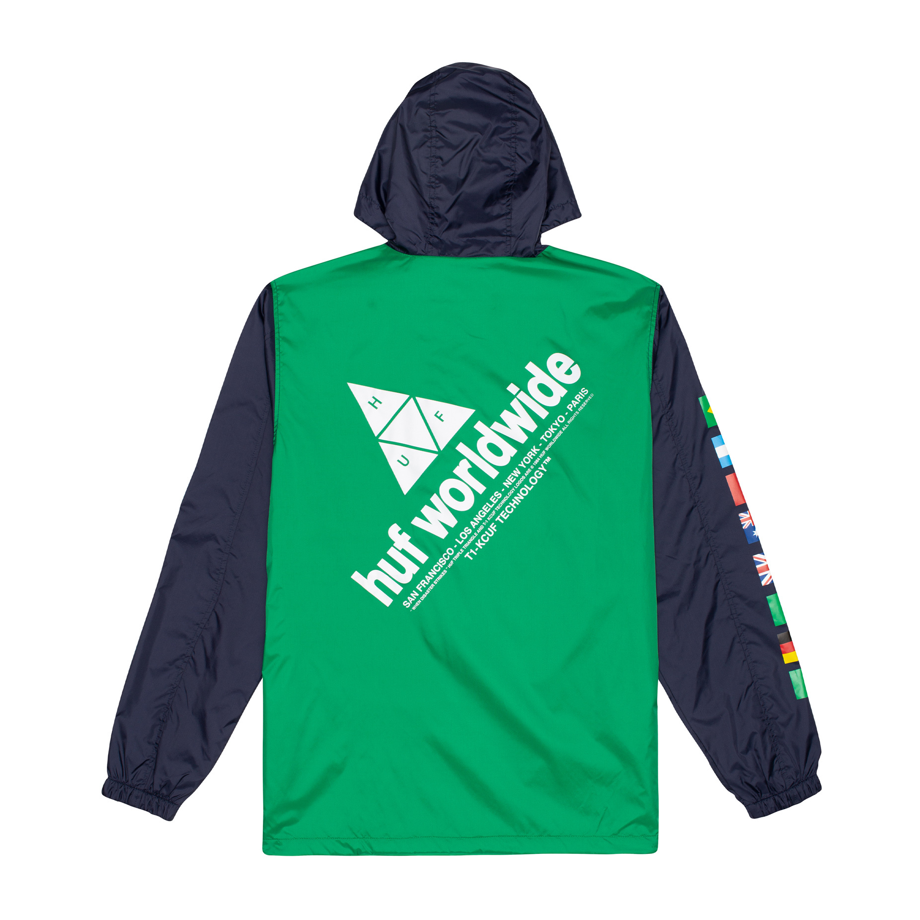 Huf worldwide anorak hotsell