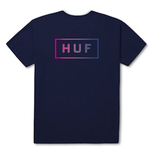 HUF Gradient Bar Logo T-Shirt - Navy