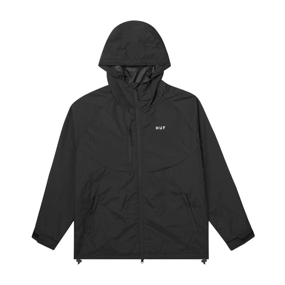 HUF Standard Shell II Jacket Black BOARDWORLD Store