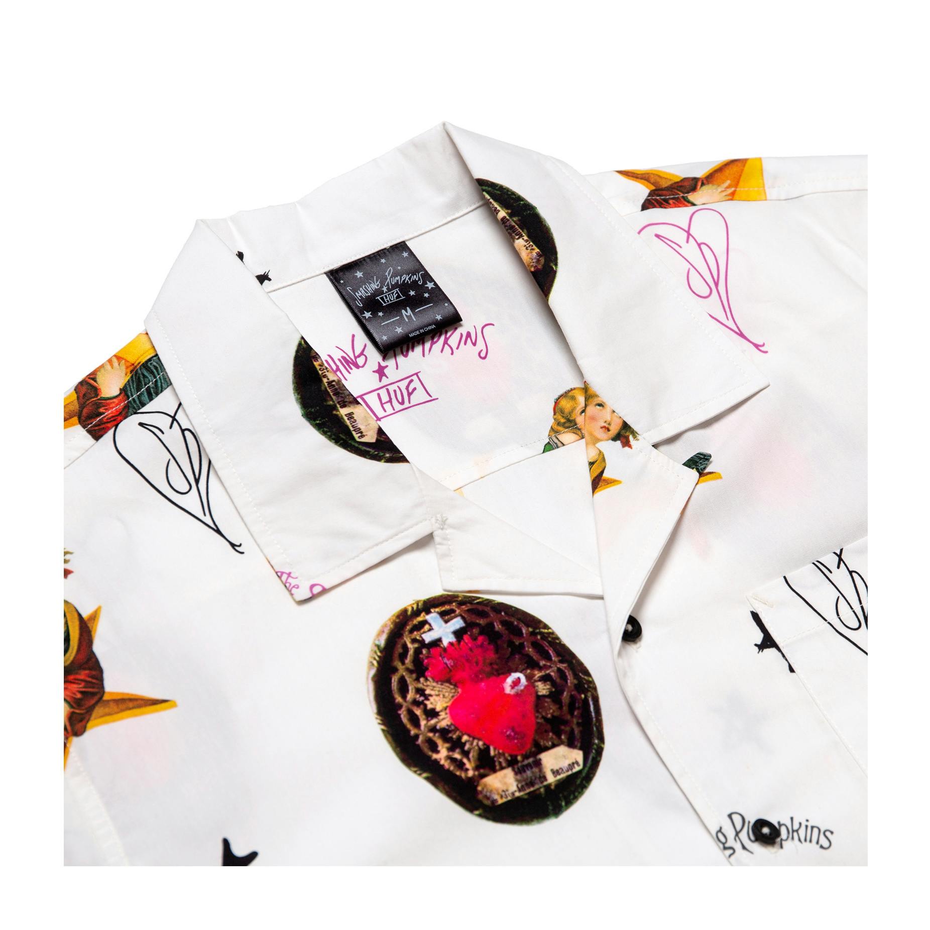 HUF x Smashing Pumpkins Daydream Woven Shirt - Natural | BOARDWORLD Store
