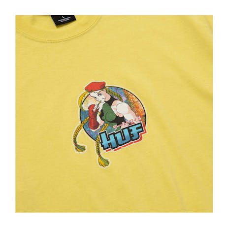 HUF x Street Fighter Cammy T-Shirt - Yellow