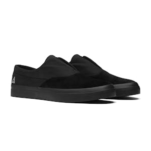HUF Dylan Slip-On Skate Shoe - Black/Black