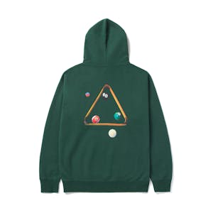HUF Dirty Pool Triple Triangle Hoodie - Forest Green