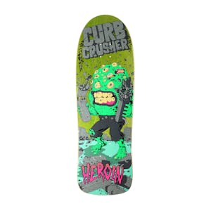 Heroin Curb Crusher XL Barf 10.25” Skateboard Deck