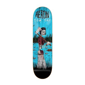 Heroin Woodsman 8.75” Skateboard Deck - Day