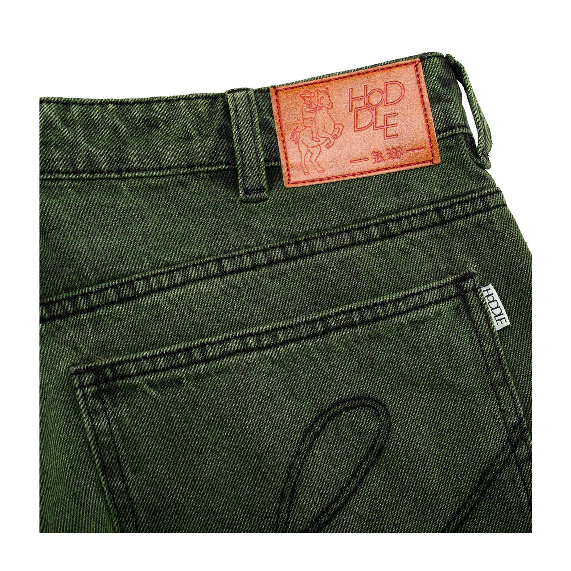 Hoddle 12 Ounce Single Knee Carpenter Denim Ranger Jeans - Green ...