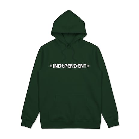 Independent Bar Cross Pop Hoodie - Pine