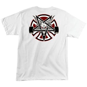Independent x Thrasher Pentagram Cross T-Shirt - White