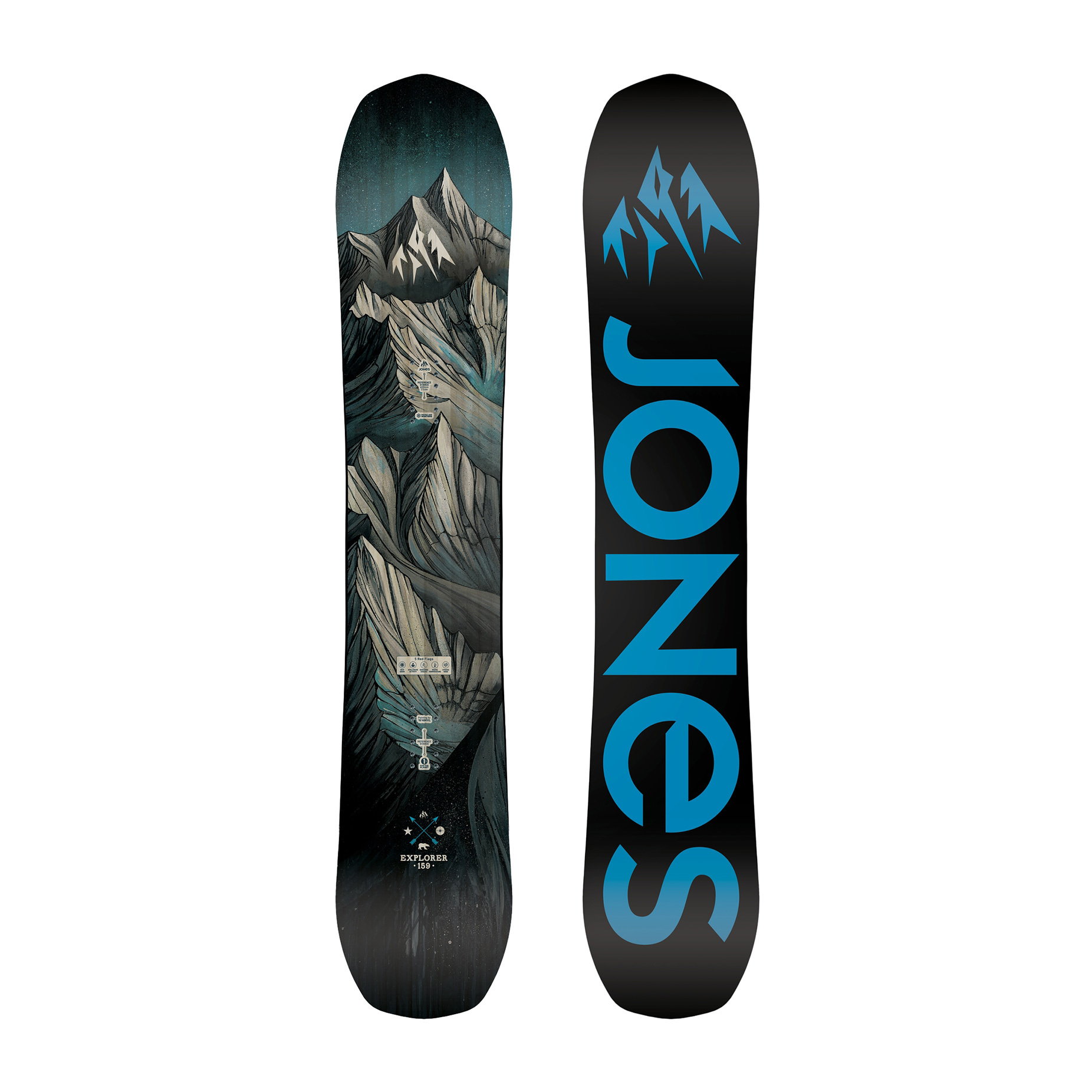 JONES EXPLORER152スポーツ - スノーボード